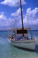 Our dive boat in Cozumel by Jerry Hamberg 